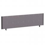 ImpulseEvolve Plus Bench Screen 1600 Black Frame Bespoke Rivet Fuse Fabric LEB389