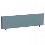 ImpulseEvolve Plus Bench Screen 1600 Black Frame Bespoke Rivet Quench Fabric LEB390