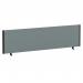 ImpulseEvolve Plus Bench Screen 1600 Black Frame Bespoke Rivet Tensile Fabric LEB391