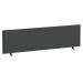 ImpulseEvolve Plus Bench Screen 1600 Black Frame Bespoke Quest Mussel Fabric LEB395