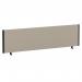 ImpulseEvolve Plus Bench Screen 1600 Black Frame Bespoke Quest Salt Fabric LEB396