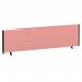 ImpulseEvolve Plus Bench Screen 1600 Black Frame Bespoke Quest Shrimp Fabric LEB398
