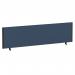 ImpulseEvolve Plus Bench Screen 1600 Black Frame Bespoke Quest Whelk Fabric LEB399