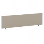 ImpulseEvolve Plus Bench Screen 1600 Silver Frame Bespoke Quest Salt Fabric LEB408