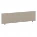 ImpulseEvolve Plus Bench Screen 1600 Silver Frame Bespoke Quest Salt Fabric LEB408