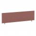 ImpulseEvolve Plus Bench Screen 1600 White Frame Bespoke Rivet Forge Fabric LEB412