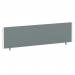 ImpulseEvolve Plus Bench Screen 1600 White Frame Bespoke Rivet Tensile Fabric LEB415