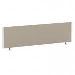 ImpulseEvolve Plus Bench Screen 1600 White Frame Bespoke Quest Salt Fabric LEB420