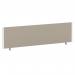 ImpulseEvolve Plus Bench Screen 1600 White Frame Bespoke Quest Salt Fabric LEB420