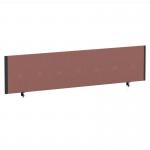 ImpulseEvolve Plus Bench Screen 1800 Black Frame Bespoke Rivet Forge Fabric LEB424