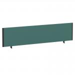 ImpulseEvolve Plus Bench Screen 1800 Black Frame Bespoke Quest Kelp Fabric LEB429