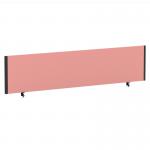 ImpulseEvolve Plus Bench Screen 1800 Black Frame Bespoke Quest Shrimp Fabric LEB434
