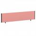 ImpulseEvolve Plus Bench Screen 1800 Black Frame Bespoke Quest Shrimp Fabric LEB434