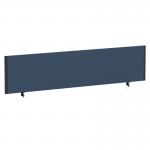 ImpulseEvolve Plus Bench Screen 1800 Black Frame Bespoke Quest Whelk Fabric LEB435