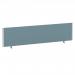 ImpulseEvolve Plus Bench Screen 1800 Silver Frame Bespoke Rivet Quench Fabric LEB438