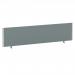 ImpulseEvolve Plus Bench Screen 1800 Silver Frame Bespoke Rivet Tensile Fabric LEB439