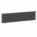 ImpulseEvolve Plus Bench Screen 1800 Silver Frame Bespoke Quest Mussel Fabric LEB443