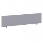 ImpulseEvolve Plus Bench Screen 1800 Silver Frame Bespoke Quest Shell Fabric LEB445