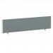 ImpulseEvolve Plus Bench Screen 1800 White Frame Bespoke Rivet Tensile Fabric LEB451