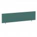 ImpulseEvolve Plus Bench Screen 1800 White Frame Bespoke Quest Kelp Fabric LEB453