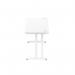 Impulse 1800 x 600mm Straight Office Desk White Top White Cantilever Leg MI002204