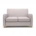 Wynne 132cm Wide Sofa Linen Fabric Light Wood Feet NSS00459