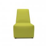 Pella 65cm Wide Chair Citron Fabric Standard Feet  NSS01161