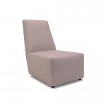Pella 65cm Wide Chair Flint Fabric Standard Feet  NSS01172