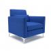 Roselle 90cm Wide Armchair Perennial Fabric Chrome Feet NSS01437