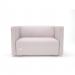 Carmel 130cm Wide Sofa Linen Fabric Light Wood Feet With Socket NSS04075
