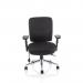 Chiro Medium Back With Height Adjustable Arms Black OP000010