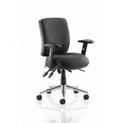 Cheap Stationery Supply of 5 Star Elite Support Chiro Chair Black 480x460-510x480-580mm OP000010 433084 Office Statationery