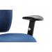 Chiro Medium Back With Height Adjustable Arms Blue OP000011