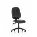 Eclipse Plus II Lever Task Operator Chair Black Bonded Leather OP000029