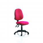 Eclipse II lever Task Operator Chair Wine Without Arms OP000030