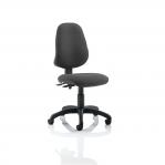 Eclipse III Lever Task Operator Chair Charcoal Without Arms OP000033