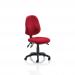 Eclipse III Lever Task Operator Chair Wine Without Arms OP000037
