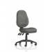 Eclipse Plus XL Lever Task Operator Chair Charcoal OP000040