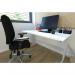 Galaxy Task Operator Chair With Height Adjustable Arms Black Fabric OP000064