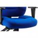 Galaxy Task Operator Chair With Height Adjustable Arms Blue Fabric OP000066