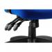 Galaxy Task Operator Chair With Height Adjustable Arms Blue Fabric OP000066