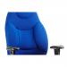 Galaxy Task Operator Chair Blue Fabric With Arms OP000066