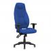 Galaxy Task Operator High Back Chair Blue Fabric With Arms OP000067