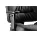 Galaxy Task Operator Chair Black Leather With Arms OP000068