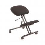 Kneeling Stool Black Frame Black Fabric OP000070