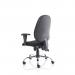 Lisbon Task Operator Chair Black Fabric OP000073