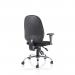 Lisbon Task Operator Chair Black Fabric OP000073