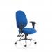 Lisbon Task Operator Chair Blue Fabric OP000074