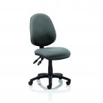 Luna II Lever Task Operator Chair Charcoal Without Arms OP000079