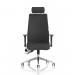 Onyx Ergo Posture Chair With Height Adjustable Arms With Headrest Black Fabric OP000094